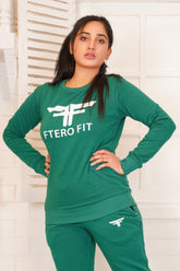 Signature Ftero Fit Green Sweatshirt
